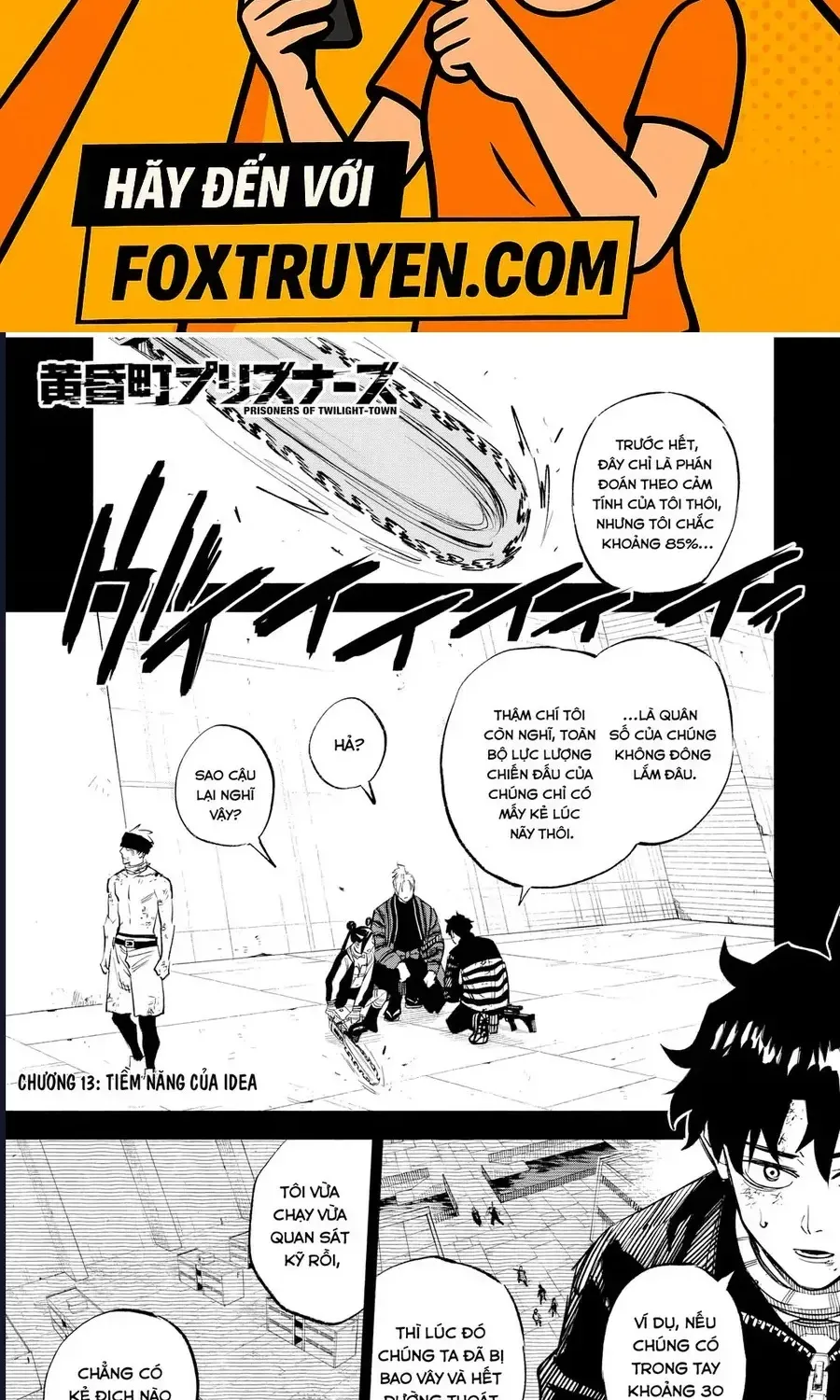 Tù Nhân Thị Trấn Hoàng Hôn Chap 13 - Next Chap 14