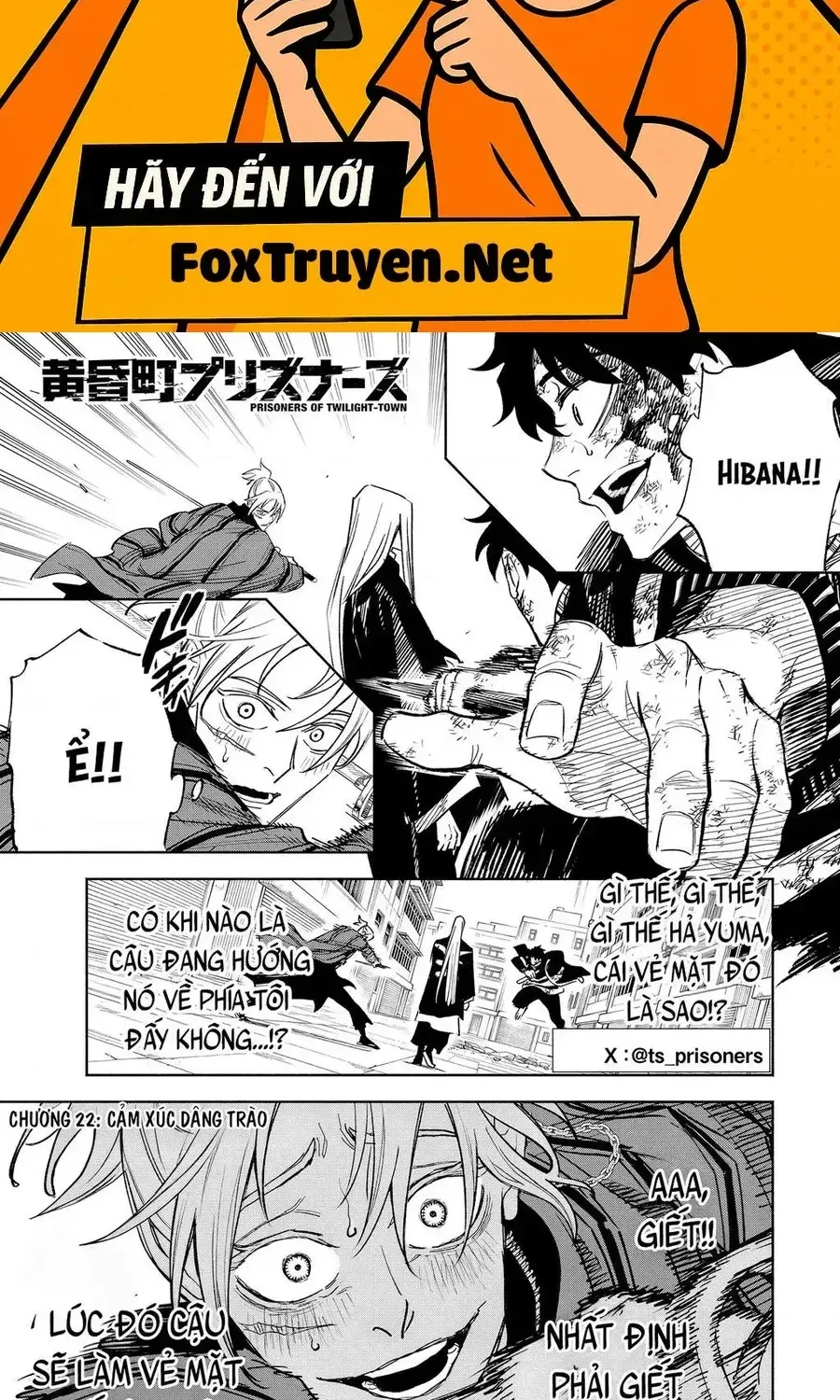 Tù Nhân Thị Trấn Hoàng Hôn Chap 22 - Next Chap 23