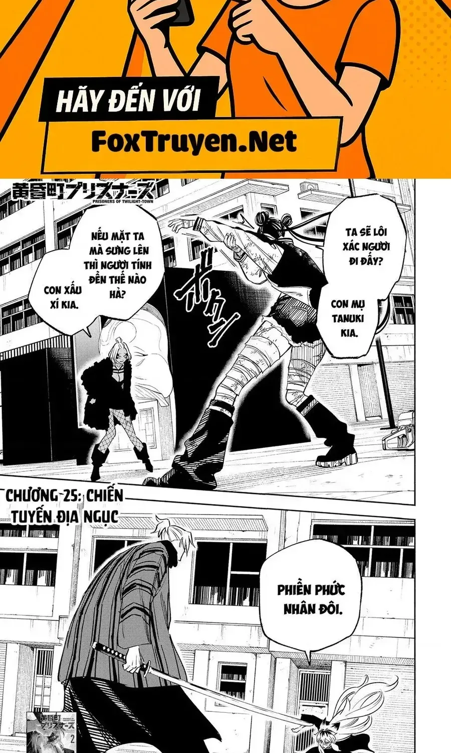 Tù Nhân Thị Trấn Hoàng Hôn Chap 25 - Next Chap 26