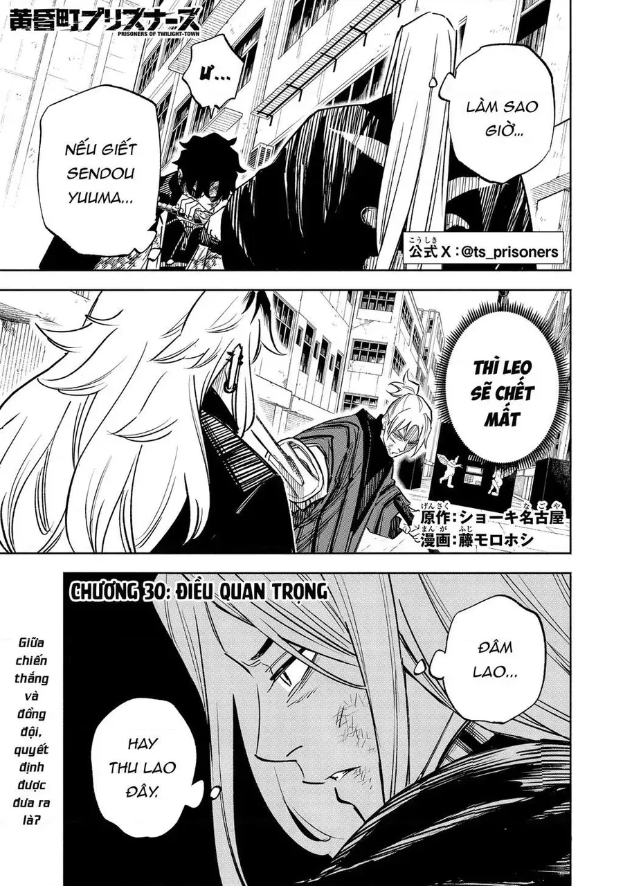 Tù Nhân Thị Trấn Hoàng Hôn Chap 30 - Next Chap 31