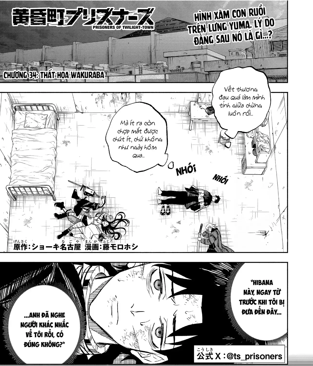 Tù Nhân Thị Trấn Hoàng Hôn Chap 34 - Next Chap 35