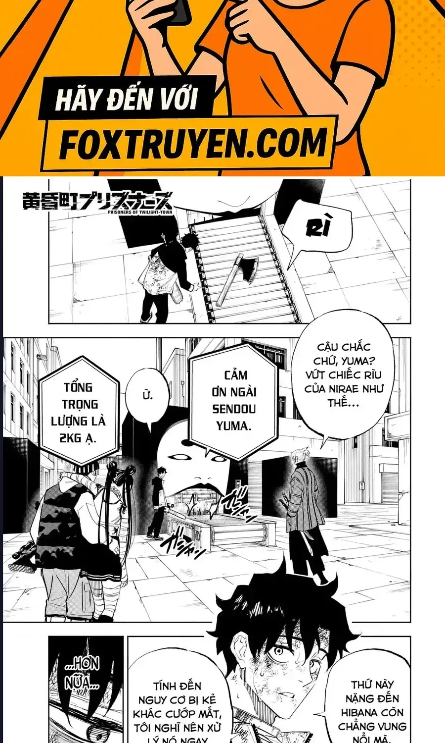 Tù Nhân Thị Trấn Hoàng Hôn Chap 8 - Next Chap 9