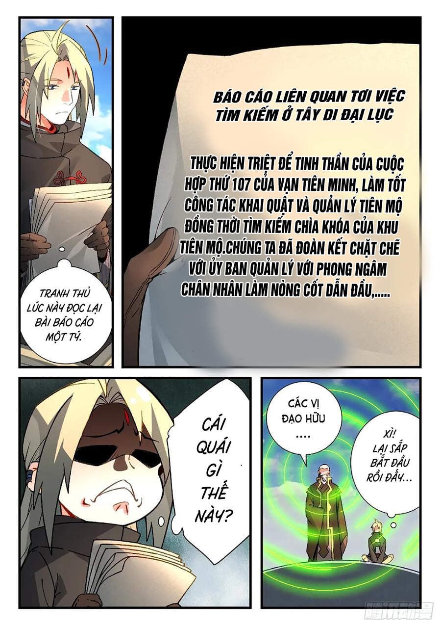 Tung Tiền Hữu Tọa Linh Kiếm Sơn Chap 580 - Next Chap 581