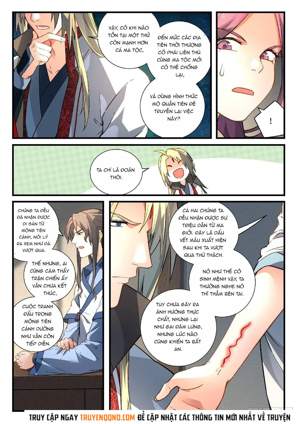 Tung Tiền Hữu Tọa Linh Kiếm Sơn Chap 588 - Next Chap 589