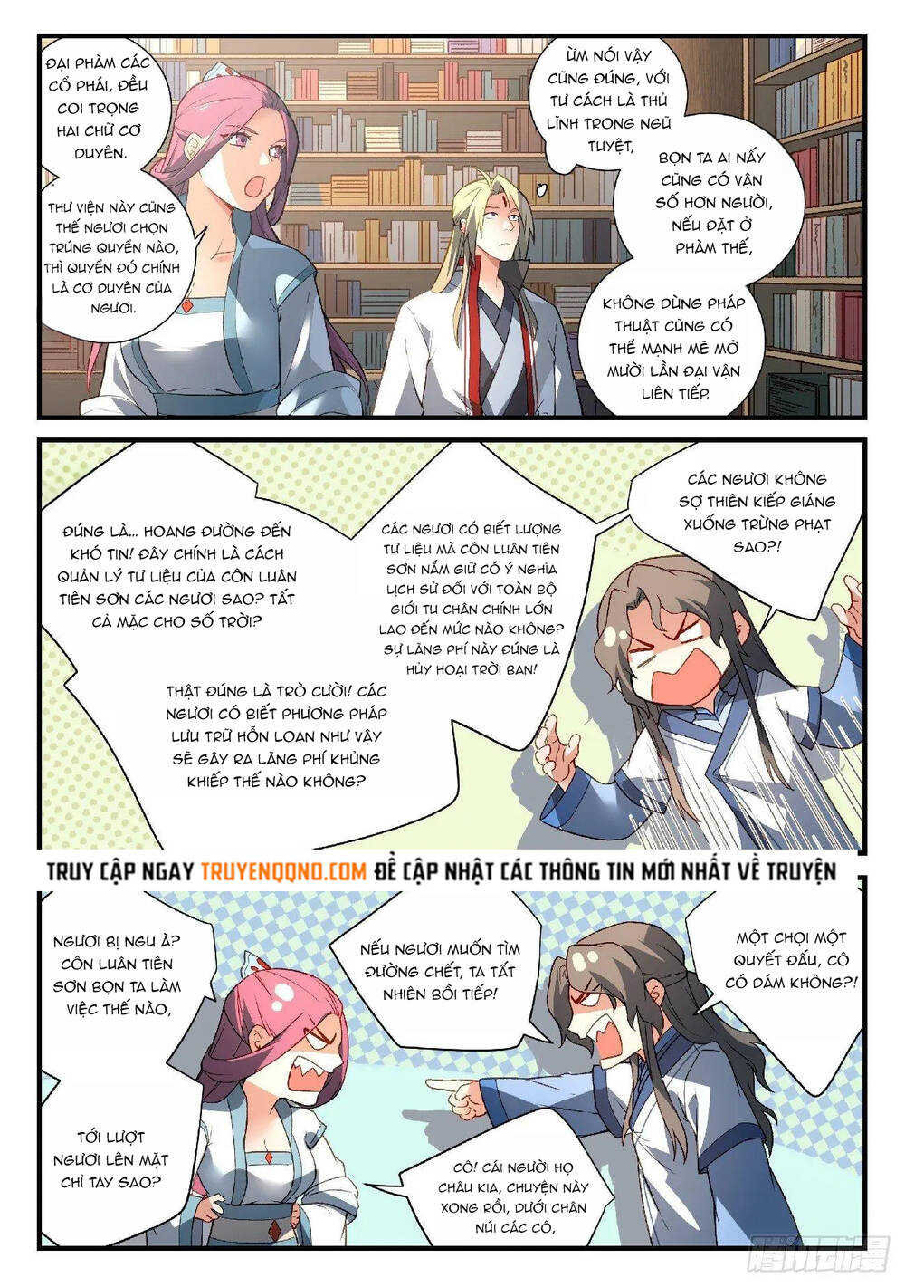 Tung Tiền Hữu Tọa Linh Kiếm Sơn Chap 589 - Next Chap 590