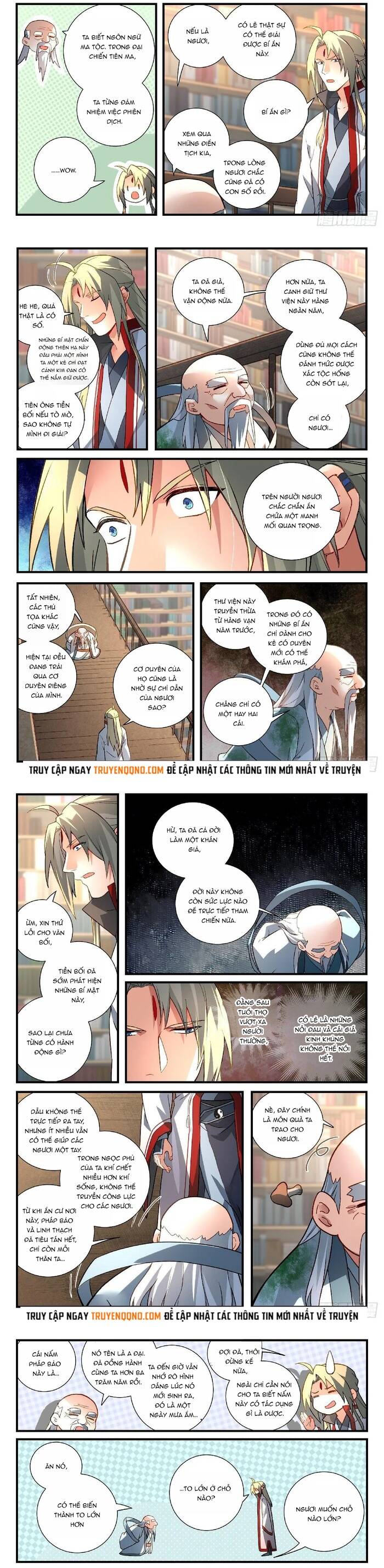 Tung Tiền Hữu Tọa Linh Kiếm Sơn Chap 591 - Next Chap 592