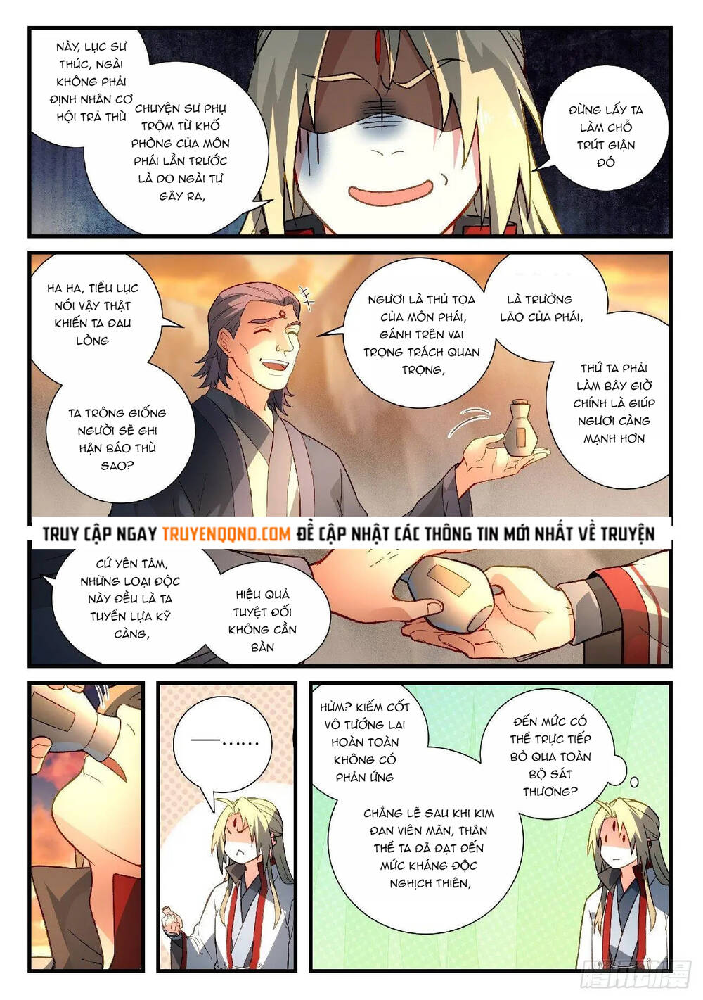 Tung Tiền Hữu Tọa Linh Kiếm Sơn Chap 593 - Next Chap 594