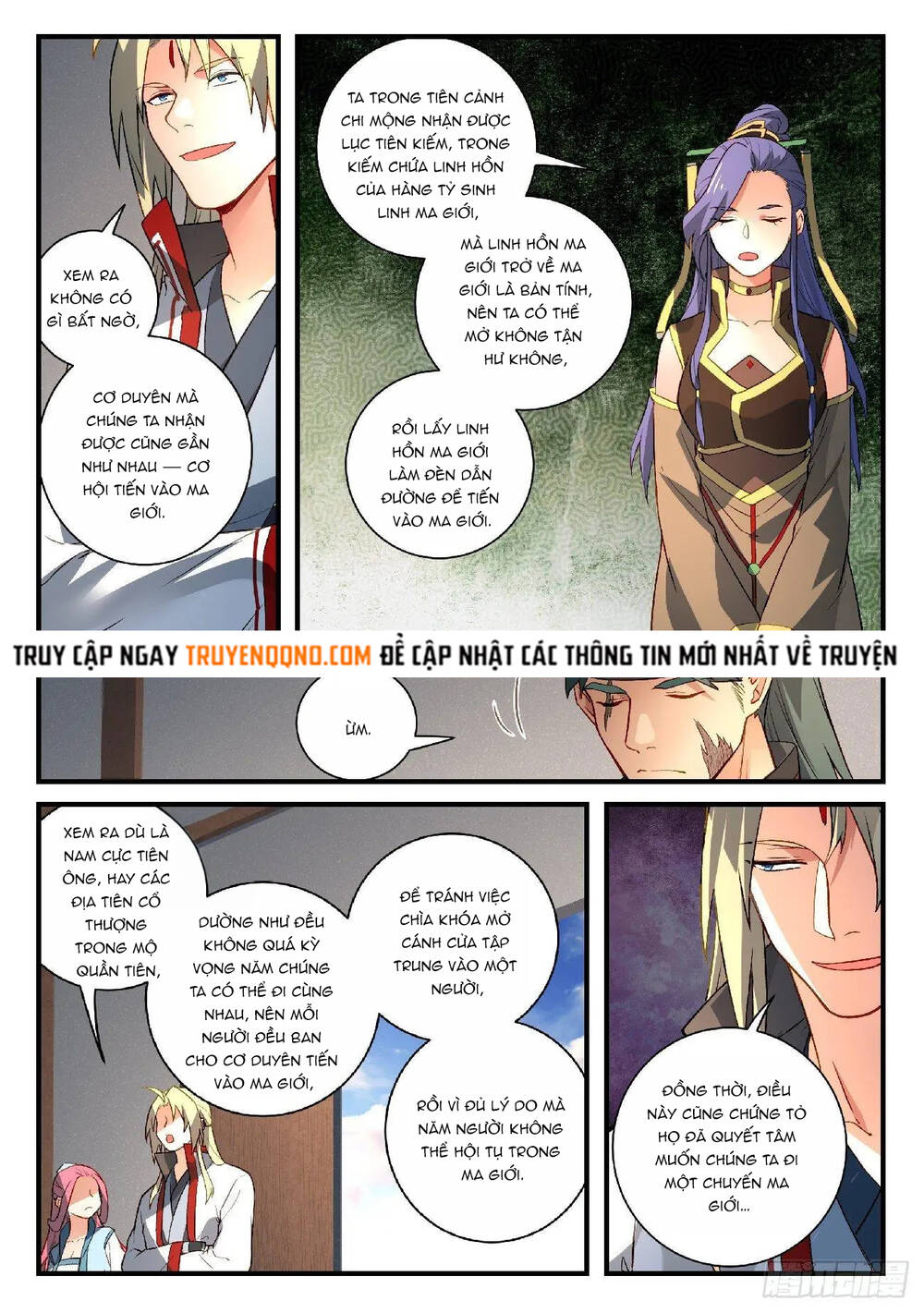 Tung Tiền Hữu Tọa Linh Kiếm Sơn Chap 594 - Next Chap 595