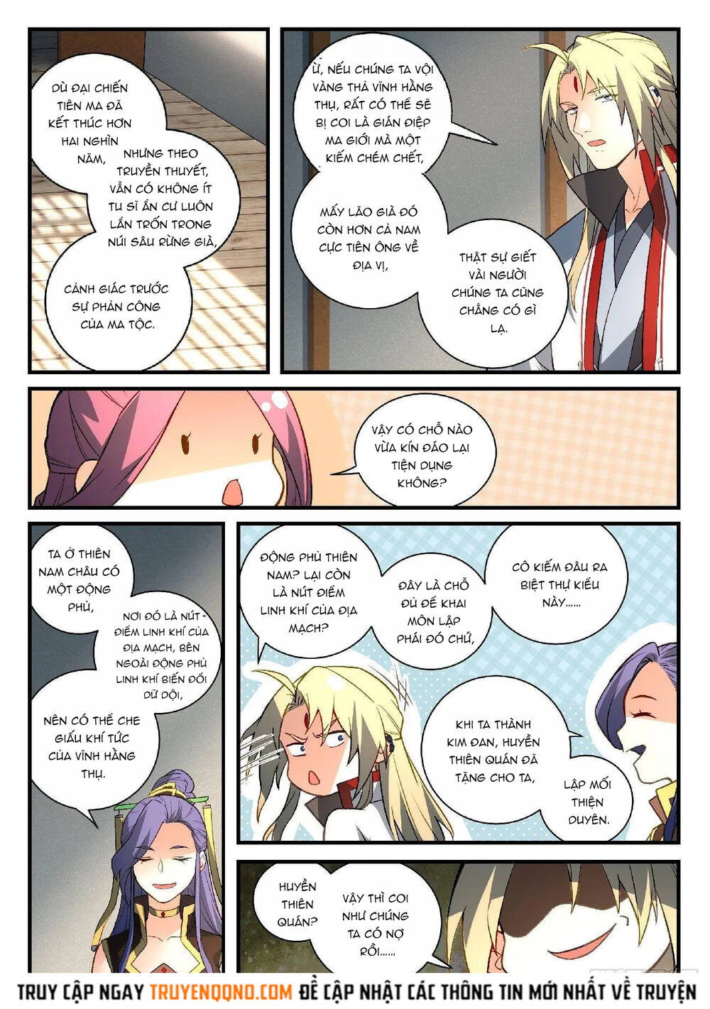 Tung Tiền Hữu Tọa Linh Kiếm Sơn Chap 594 - Next Chap 595