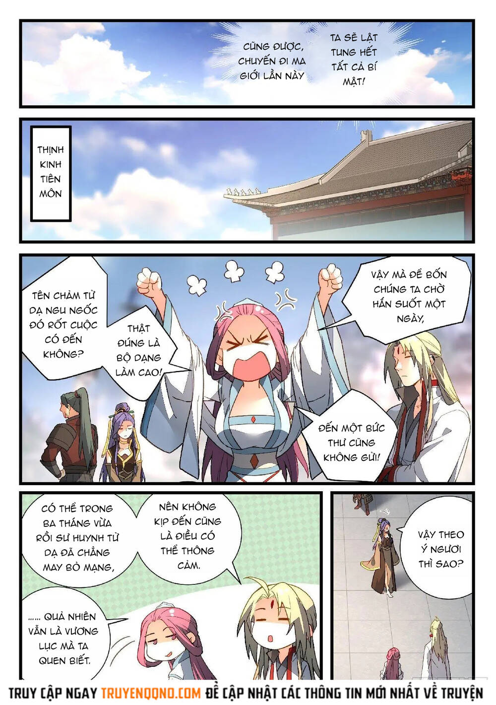 Tung Tiền Hữu Tọa Linh Kiếm Sơn Chap 594 - Next Chap 595