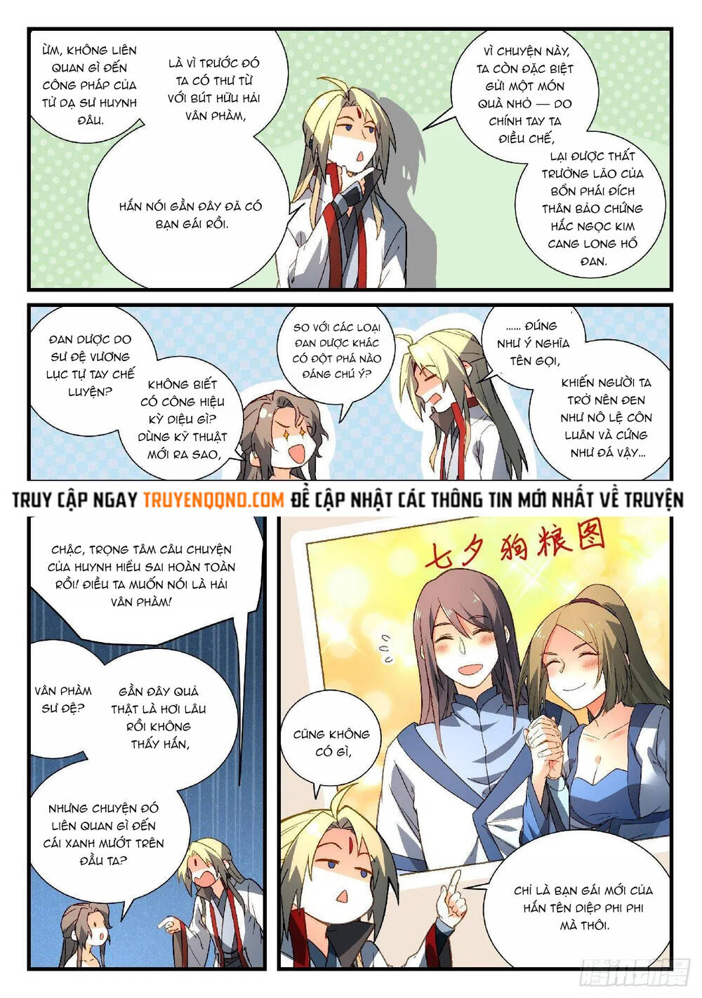 Tung Tiền Hữu Tọa Linh Kiếm Sơn Chap 594 - Next Chap 595