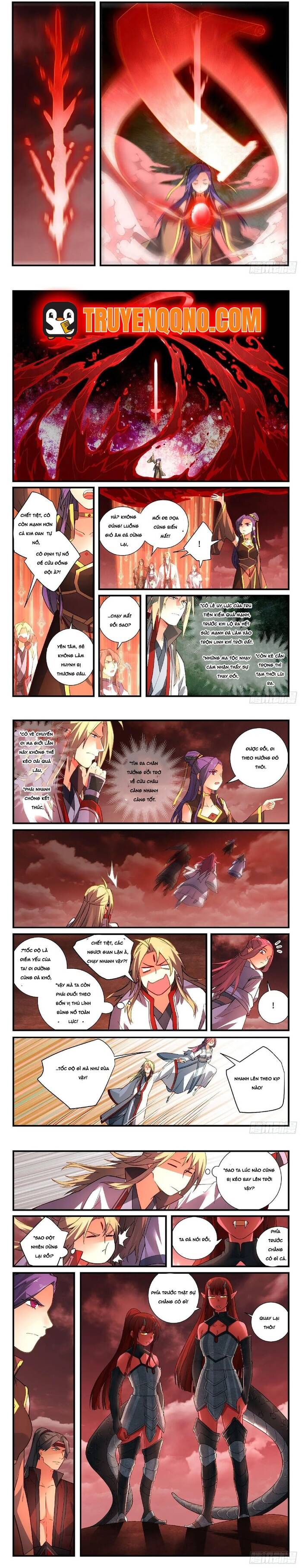 Tung Tiền Hữu Tọa Linh Kiếm Sơn Chap 596 - Next Chap 597