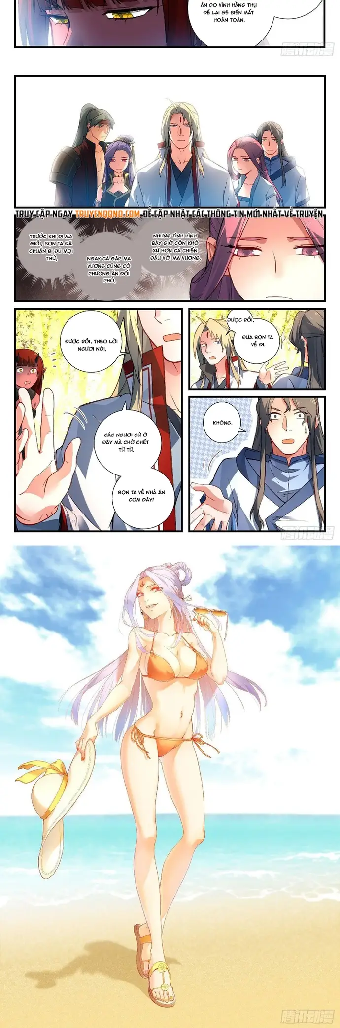 Tung Tiền Hữu Tọa Linh Kiếm Sơn Chap 601 - Next Chap 602