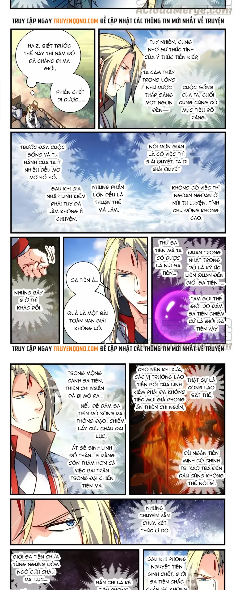 Tung Tiền Hữu Tọa Linh Kiếm Sơn Chap 694 - Next Chap 695