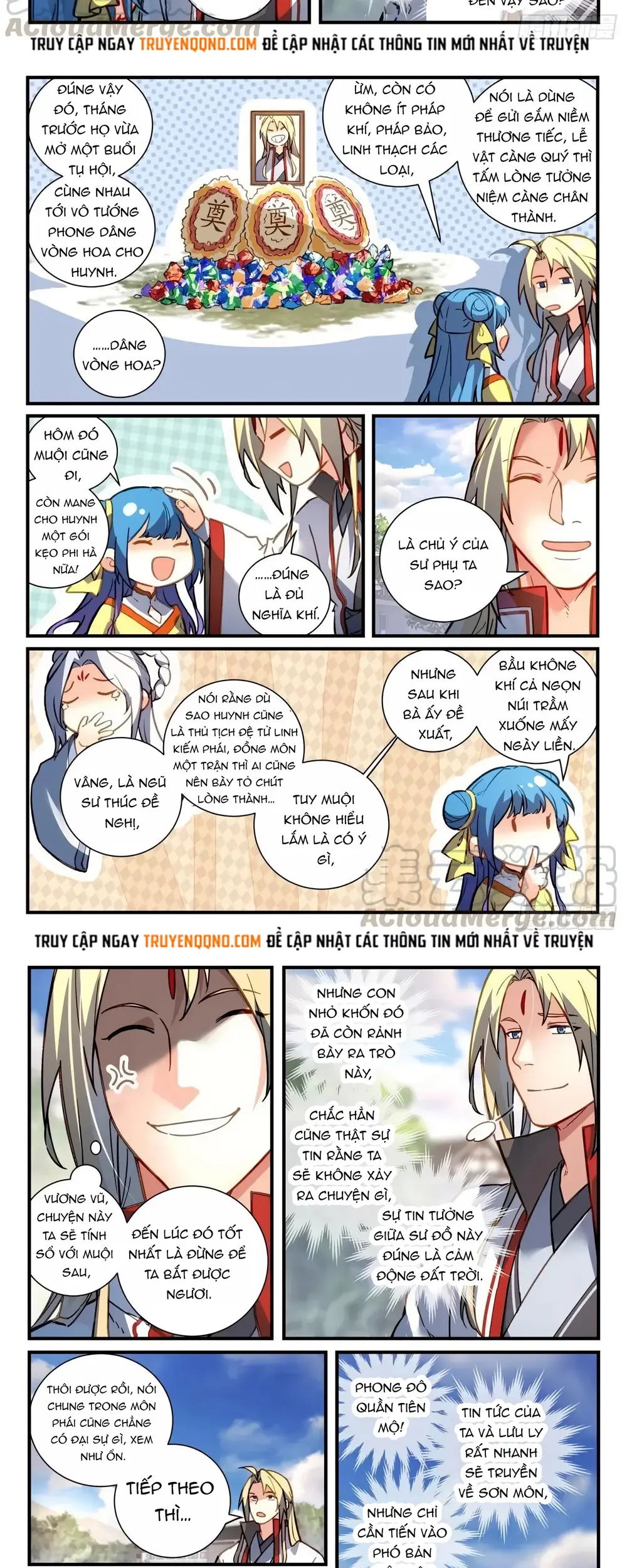 Tung Tiền Hữu Tọa Linh Kiếm Sơn Chap 695 - Next Chap 696