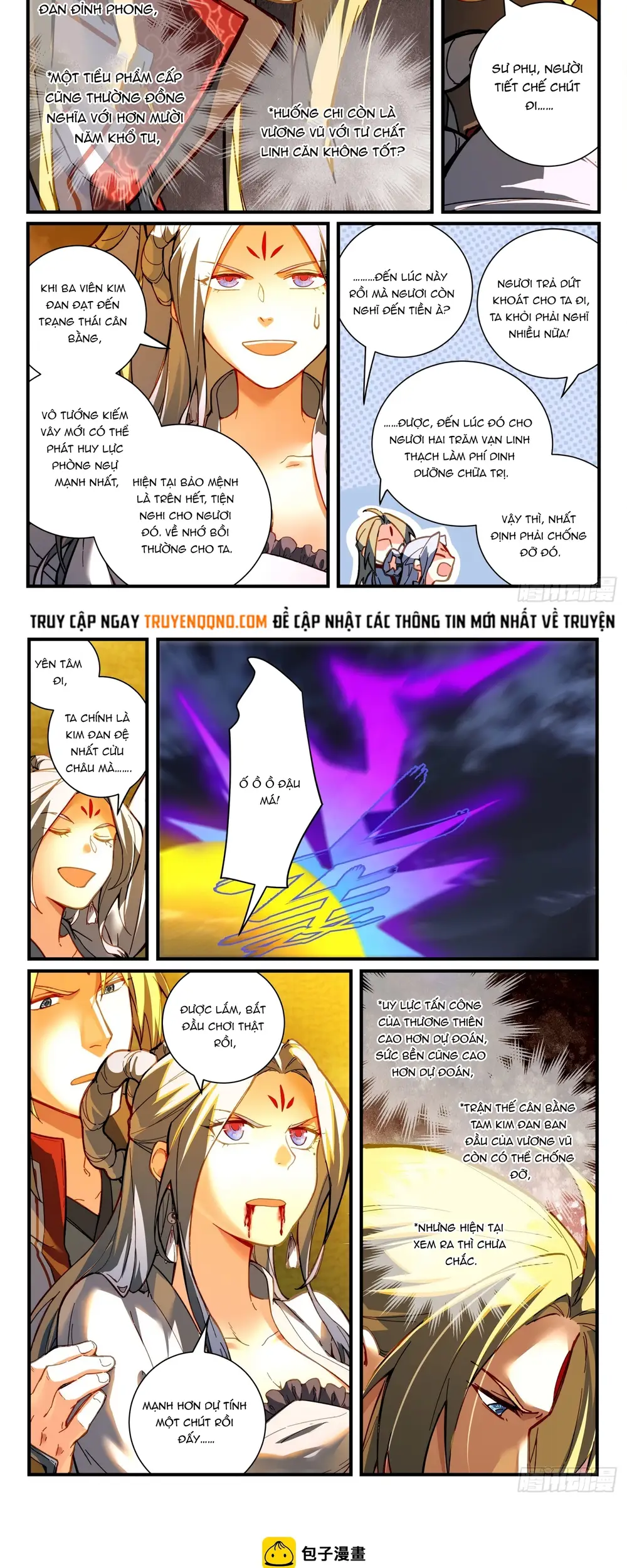 Tung Tiền Hữu Tọa Linh Kiếm Sơn Chap 709 - Next Chap 710