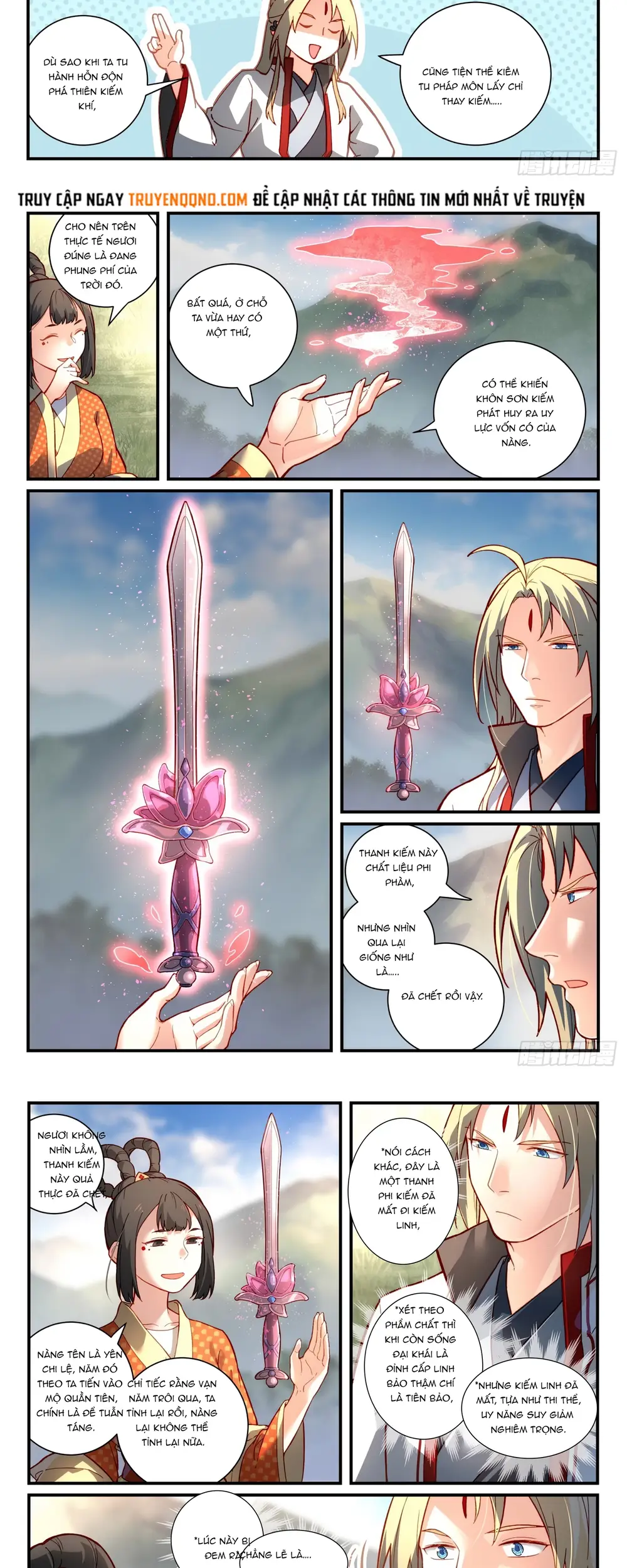 Tung Tiền Hữu Tọa Linh Kiếm Sơn Chap 741 - Next Chap 742