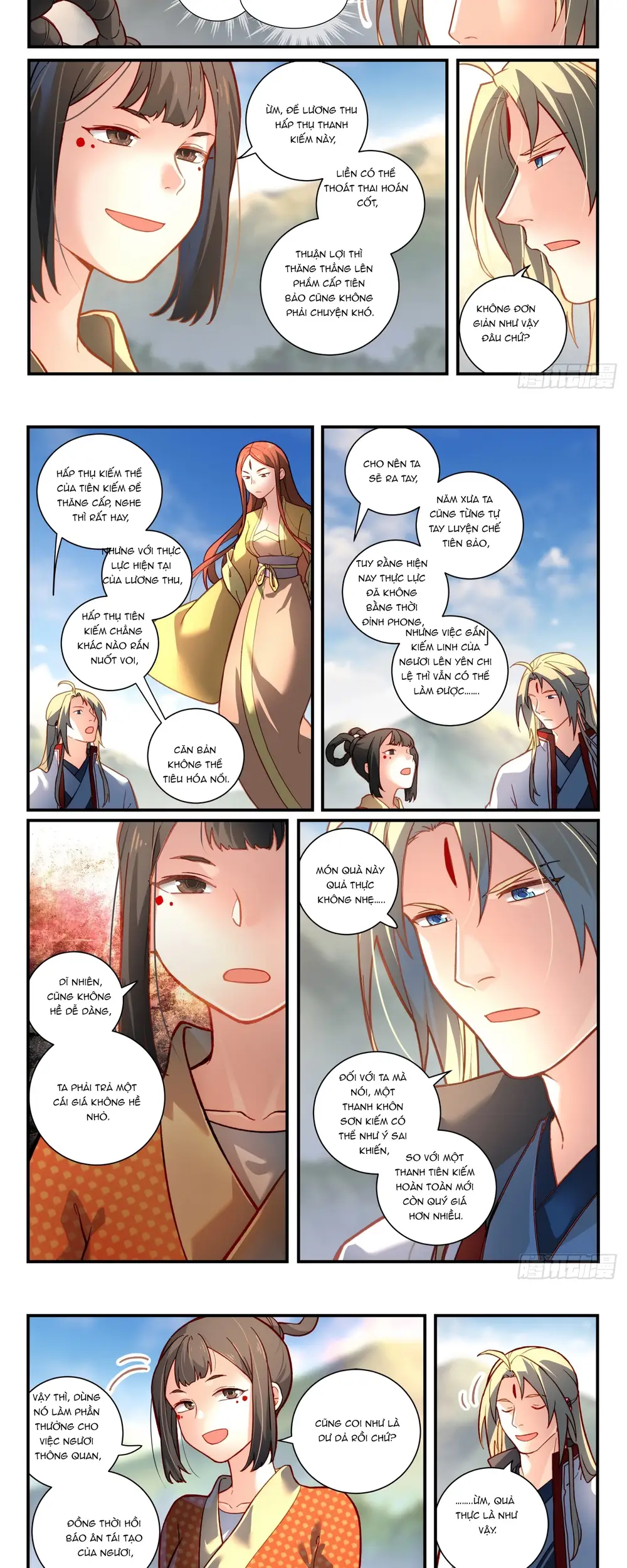 Tung Tiền Hữu Tọa Linh Kiếm Sơn Chap 741 - Next Chap 742