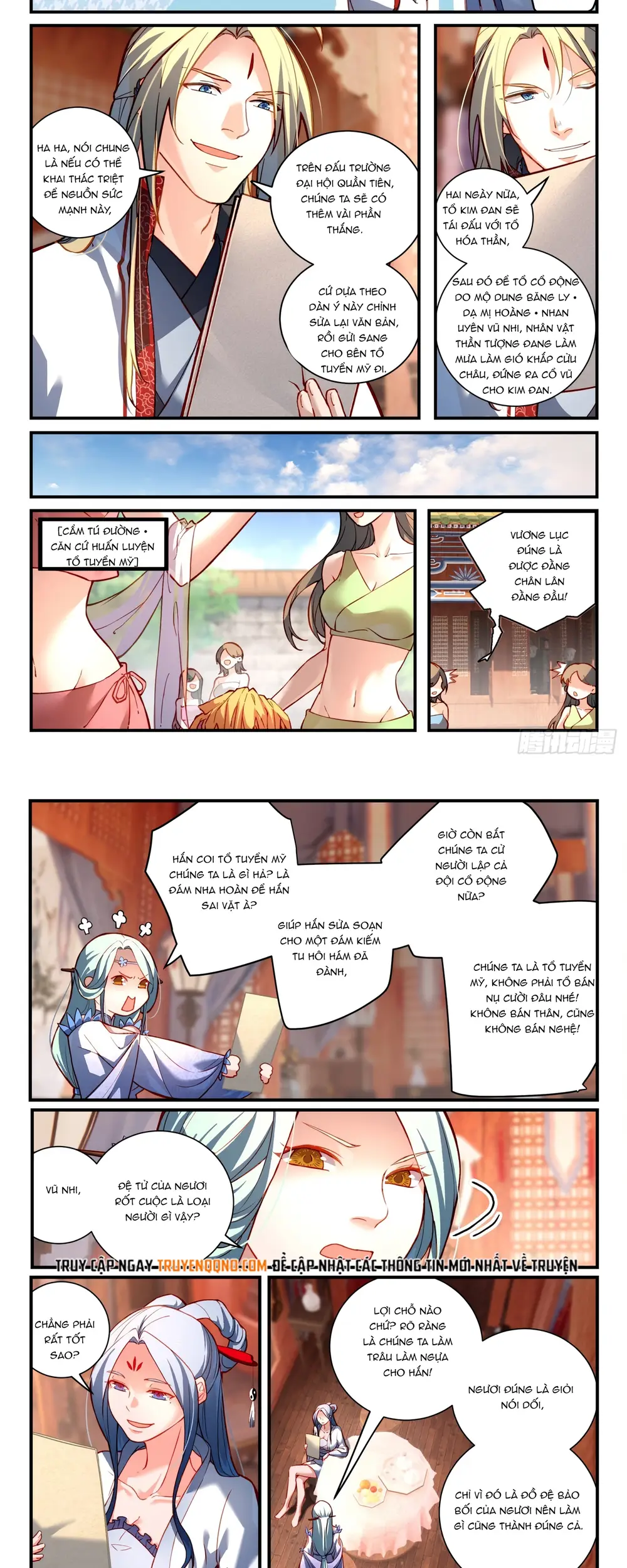 Tung Tiền Hữu Tọa Linh Kiếm Sơn Chap 777 - Next Chap 778