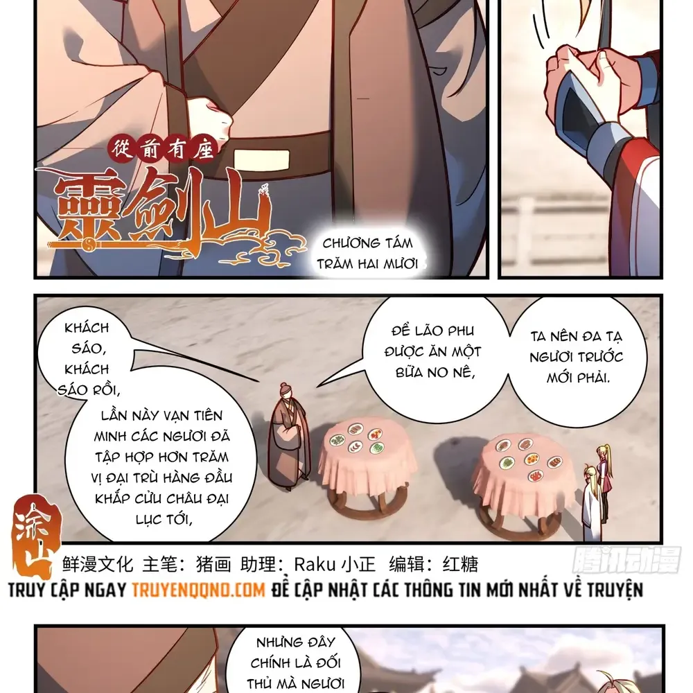 Tung Tiền Hữu Tọa Linh Kiếm Sơn Chap 819 - Next Chap 820