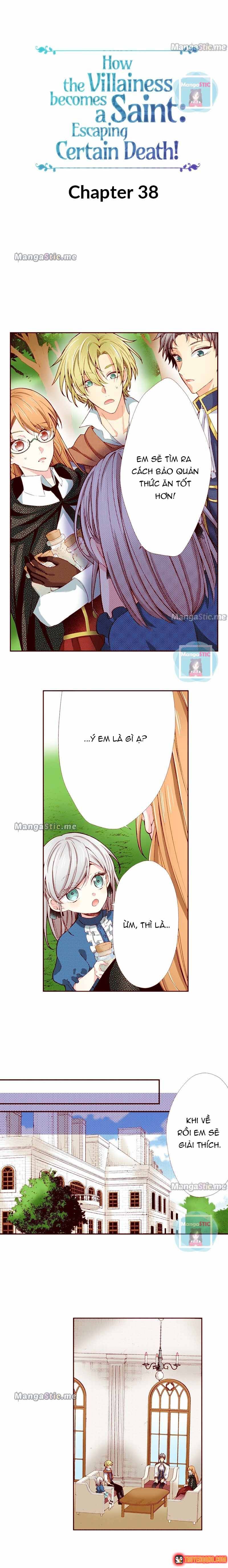 Tuy Là Ác Nữ Nhưng Tôi Quyết Thành Thánh Nữ Để Né Cờ Chết Chap 38 - Next Chap 39