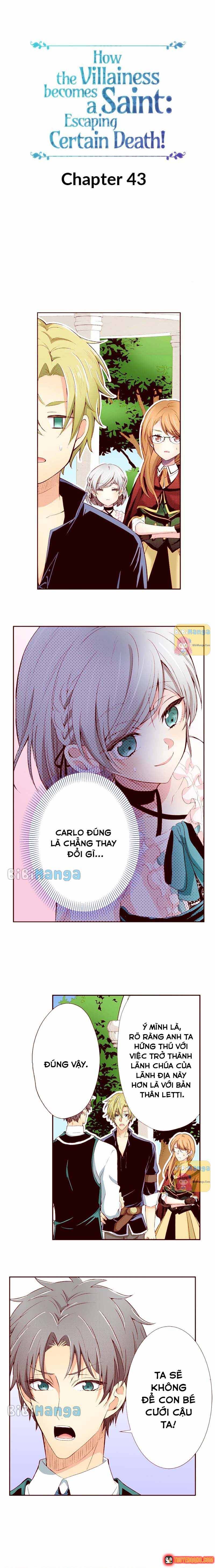 Tuy Là Ác Nữ Nhưng Tôi Quyết Thành Thánh Nữ Để Né Cờ Chết Chap 43 - Next Chap 44