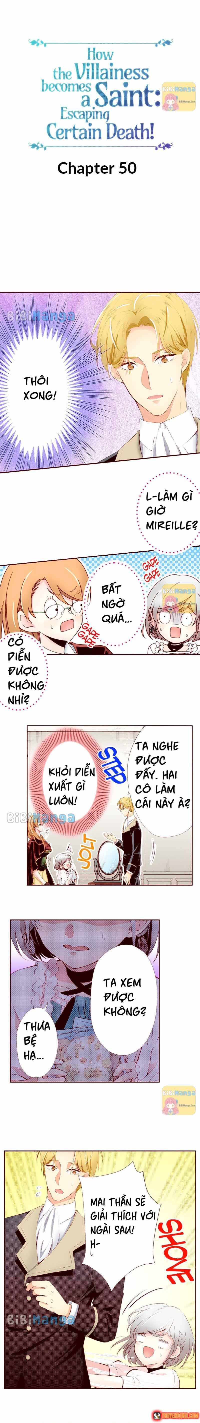 Tuy Là Ác Nữ Nhưng Tôi Quyết Thành Thánh Nữ Để Né Cờ Chết Chap 50 - Next Chap 51