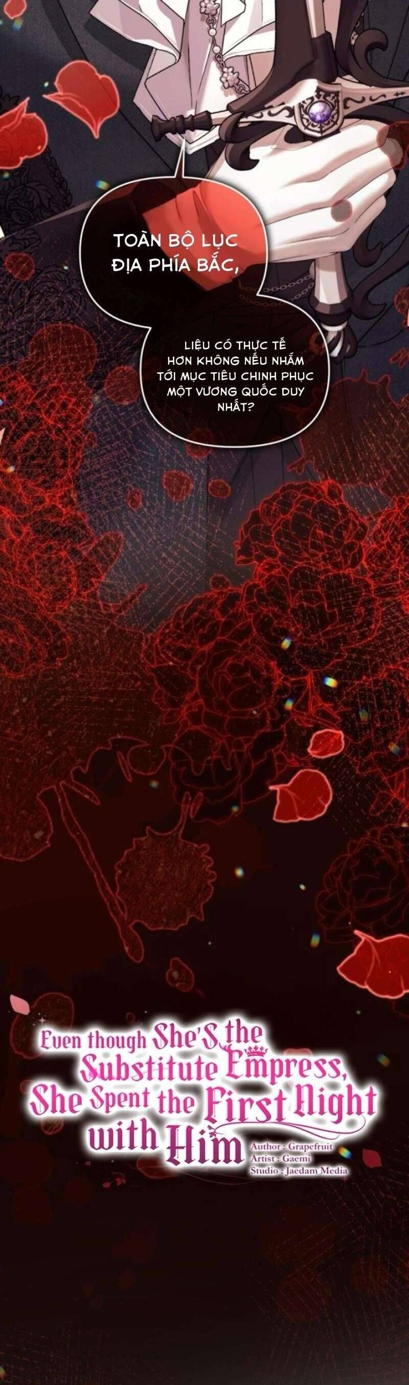 Tuy Là Hoàng Hậu Thay Thế Nhưng Tôi Lại Đánh Mất Đêm Đầu Tiên Chap 23 - Next Chap 24