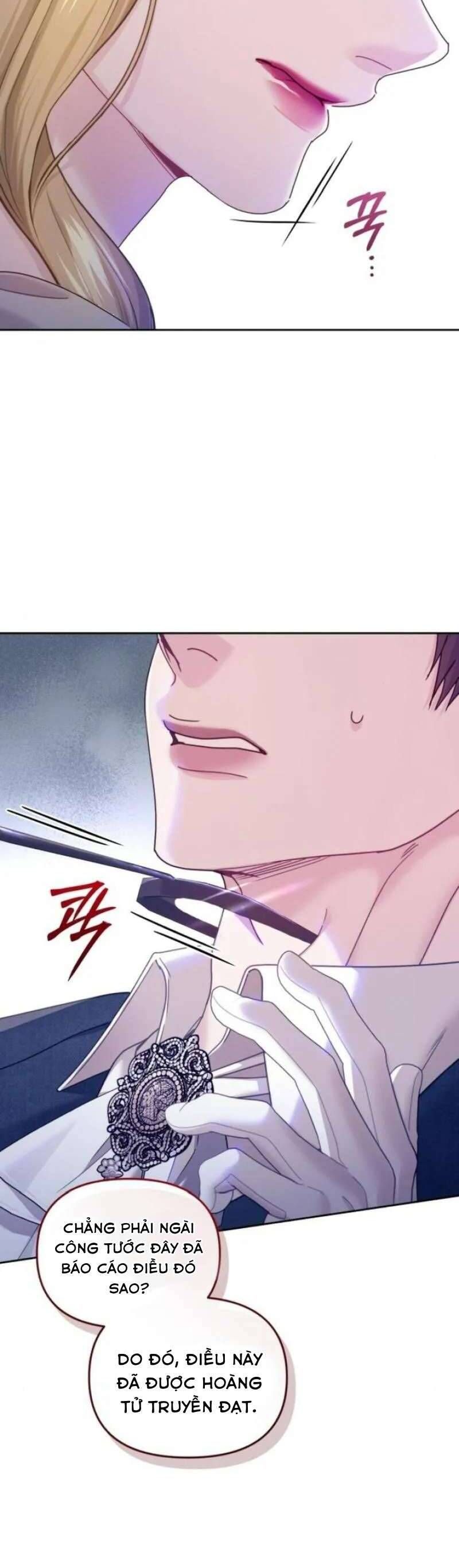 Tuy Là Hoàng Hậu Thay Thế Nhưng Tôi Lại Đánh Mất Đêm Đầu Tiên Chap 24 - Next Chap 25