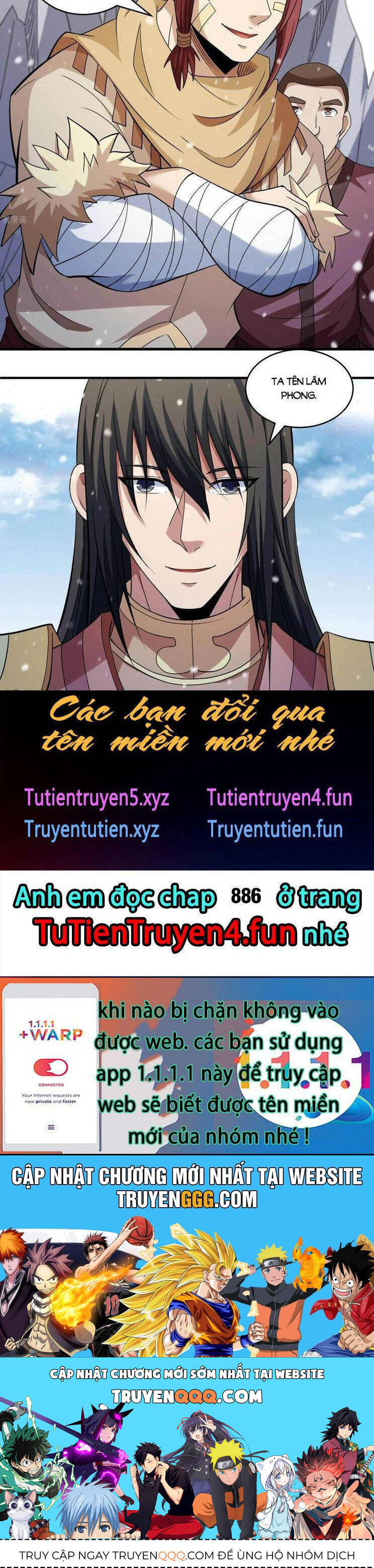 Tuyệt Thế Võ Thần Chap 885 - Next Chap 886