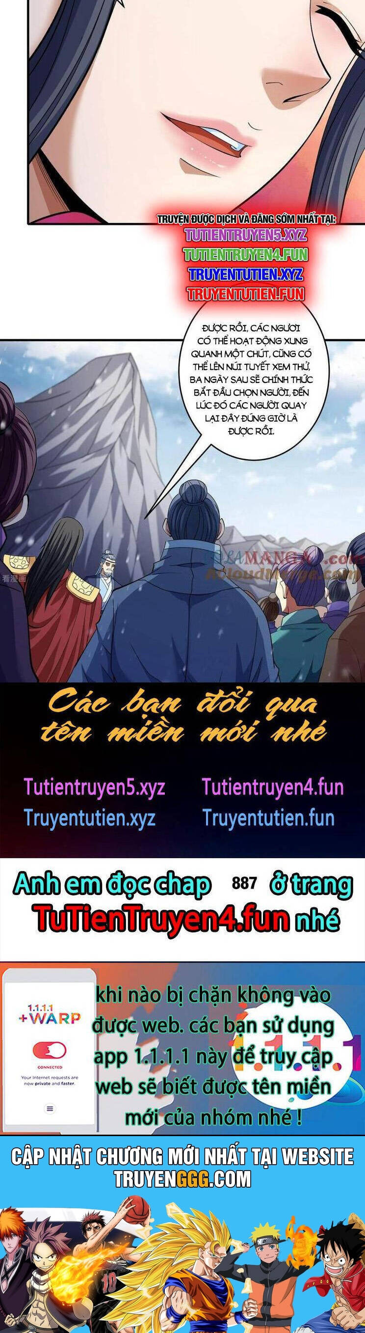 Tuyệt Thế Võ Thần Chap 886 - Next Chap 887
