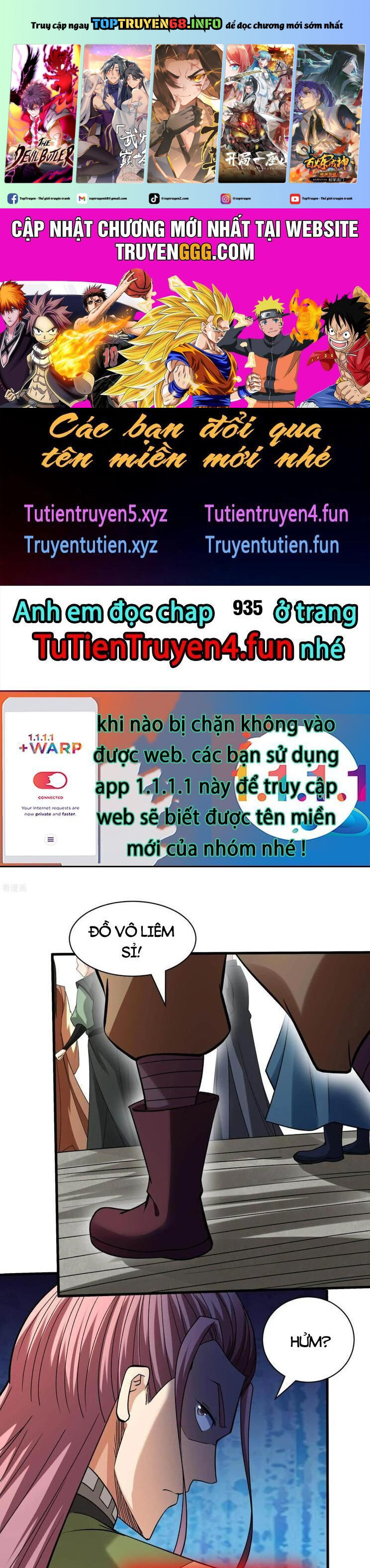 Tuyệt Thế Võ Thần Chap 934 - Next Chap 935