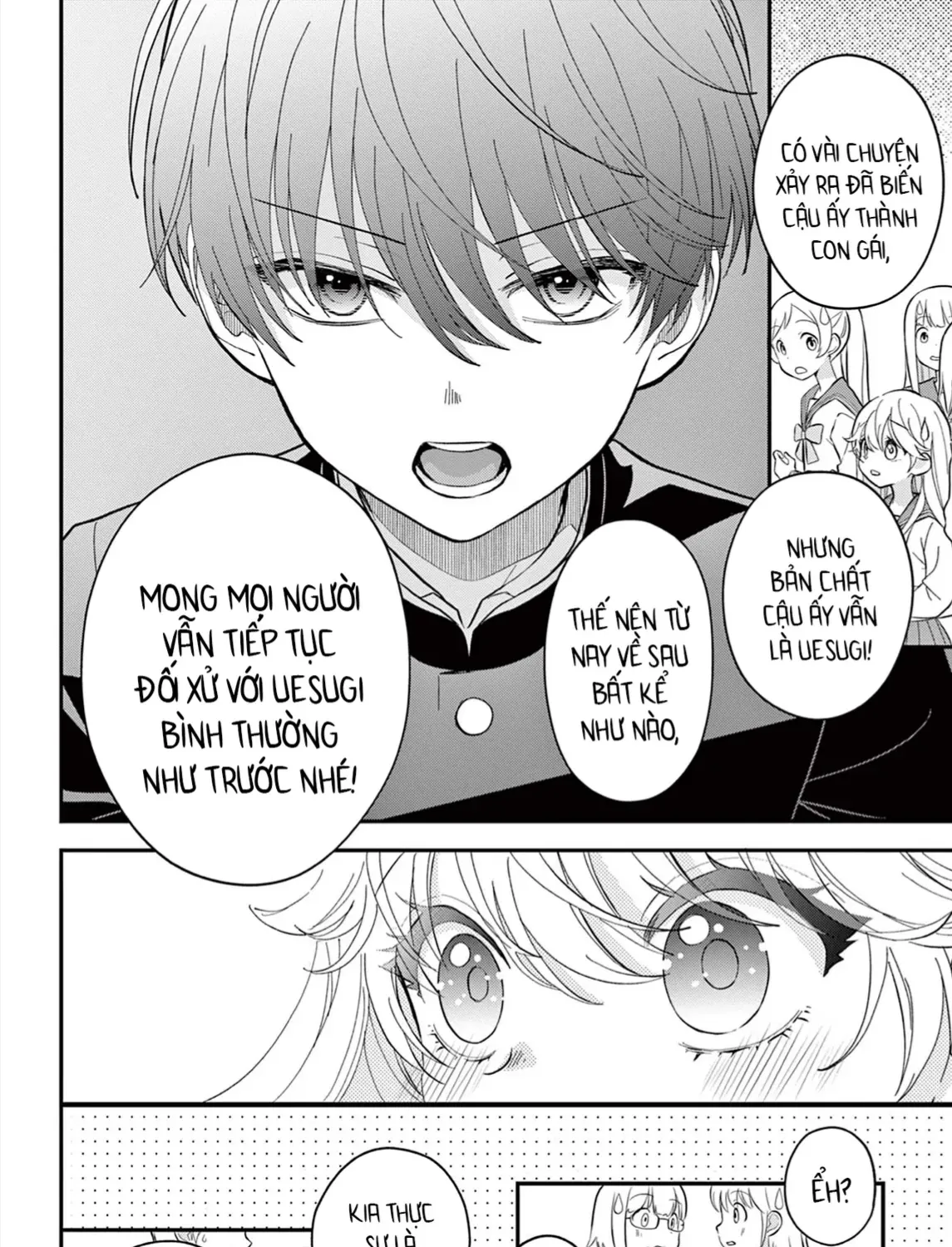 Uesugi-Kun Không Muốn Làm Con Gái Nữa Chap 4 - Next Chap 5