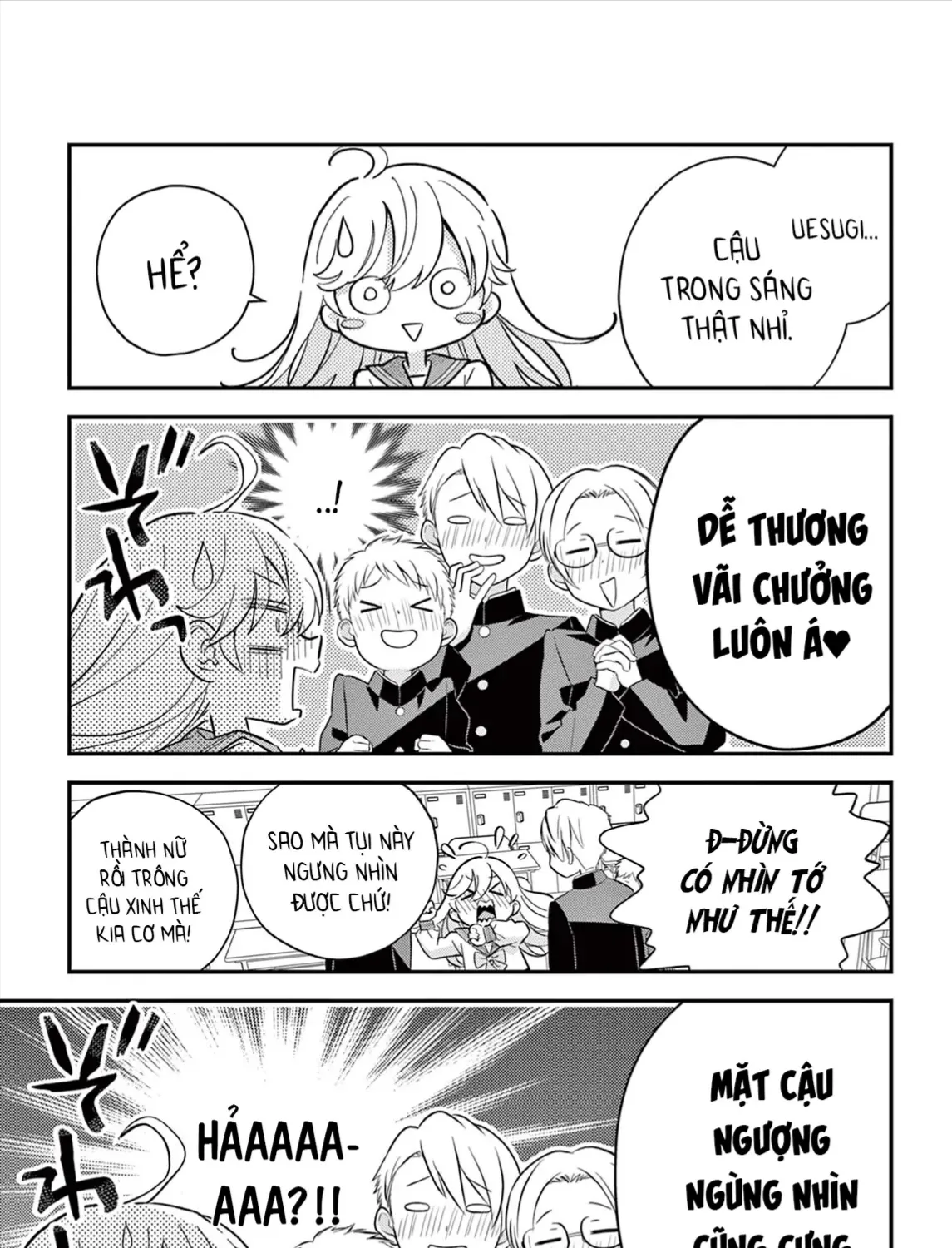 Uesugi-Kun Không Muốn Làm Con Gái Nữa Chap 4 - Next Chap 5