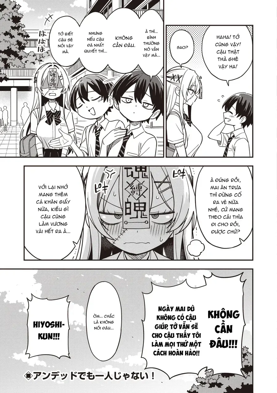 Undead-San No Bukiyou Na Seishun Chap 3 - Next Chap 4