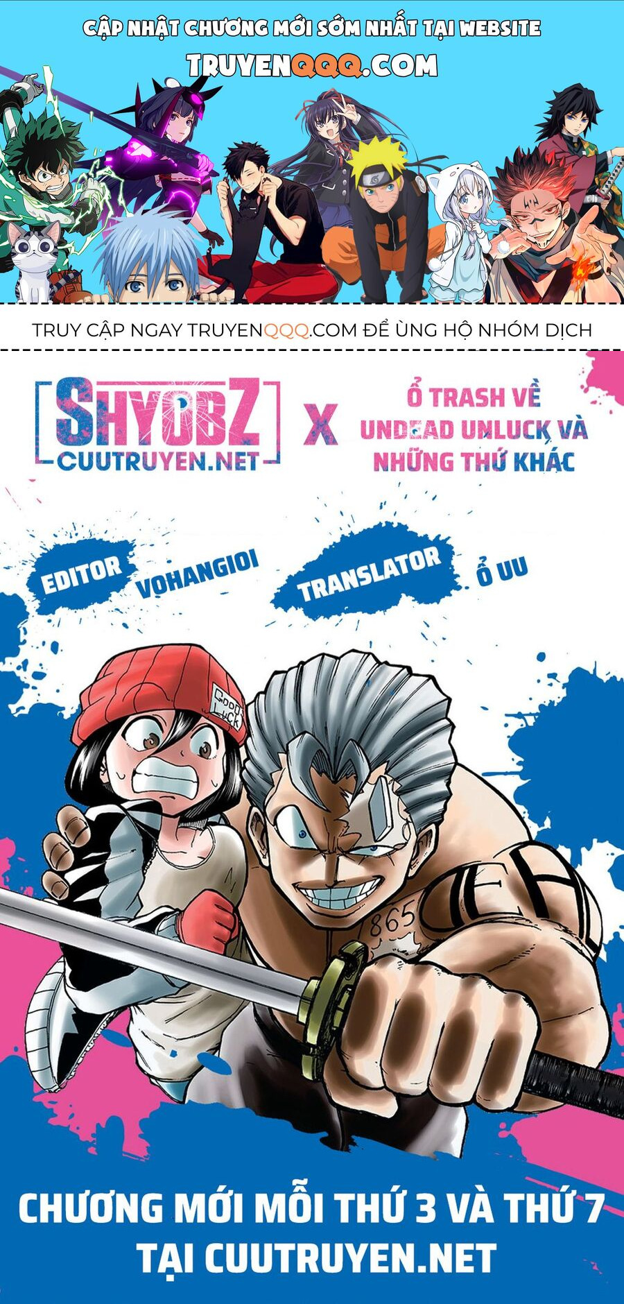 Undead Unluck Chap 151 - Next Chap 152