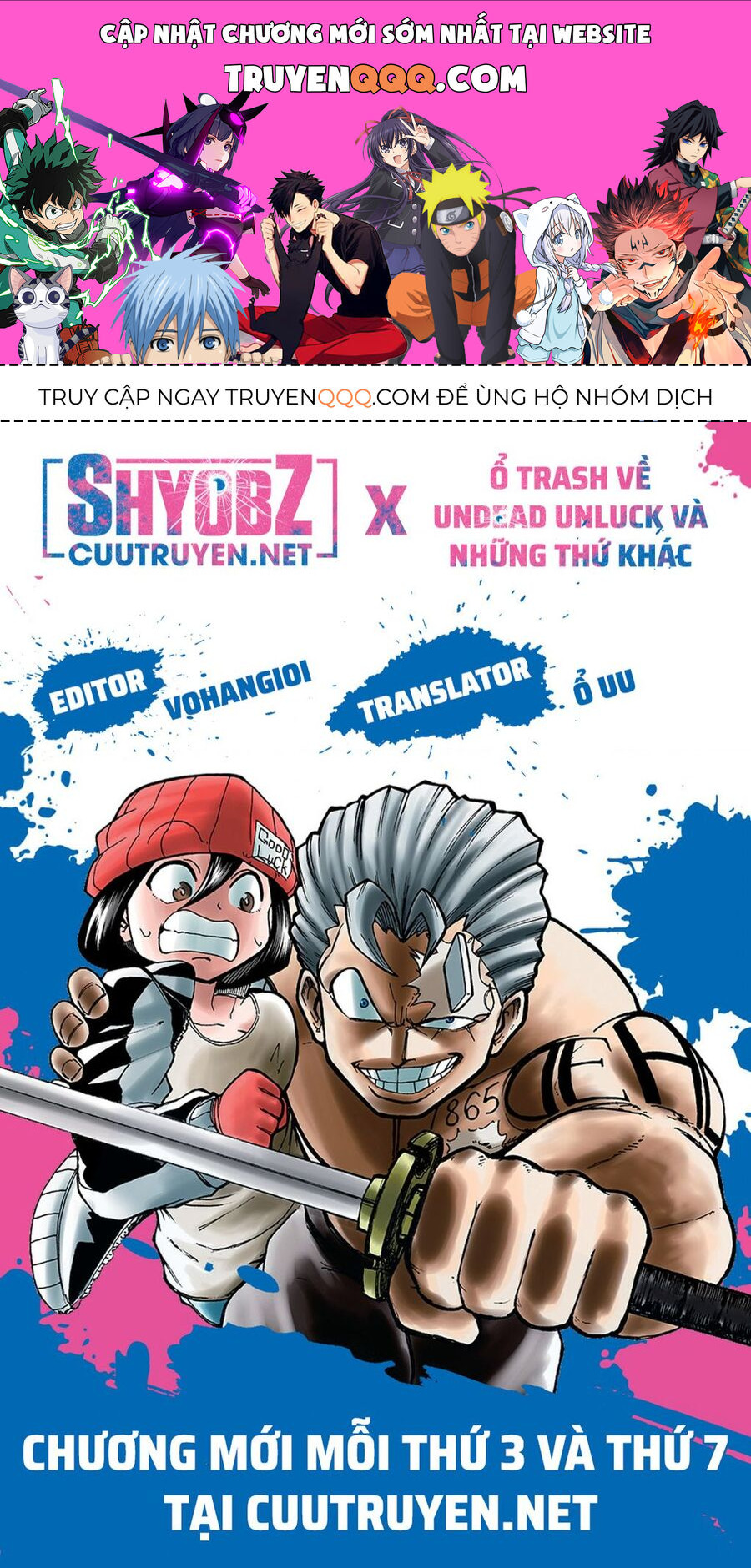 Undead Unluck Chap 154 - Next Chap 155