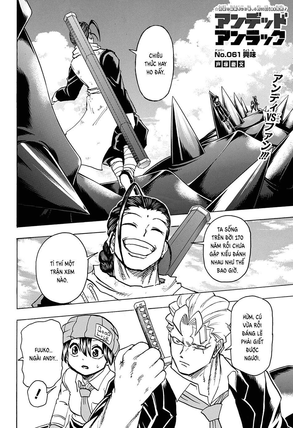 Undead Unluck Chap 61 - Next Chap 62