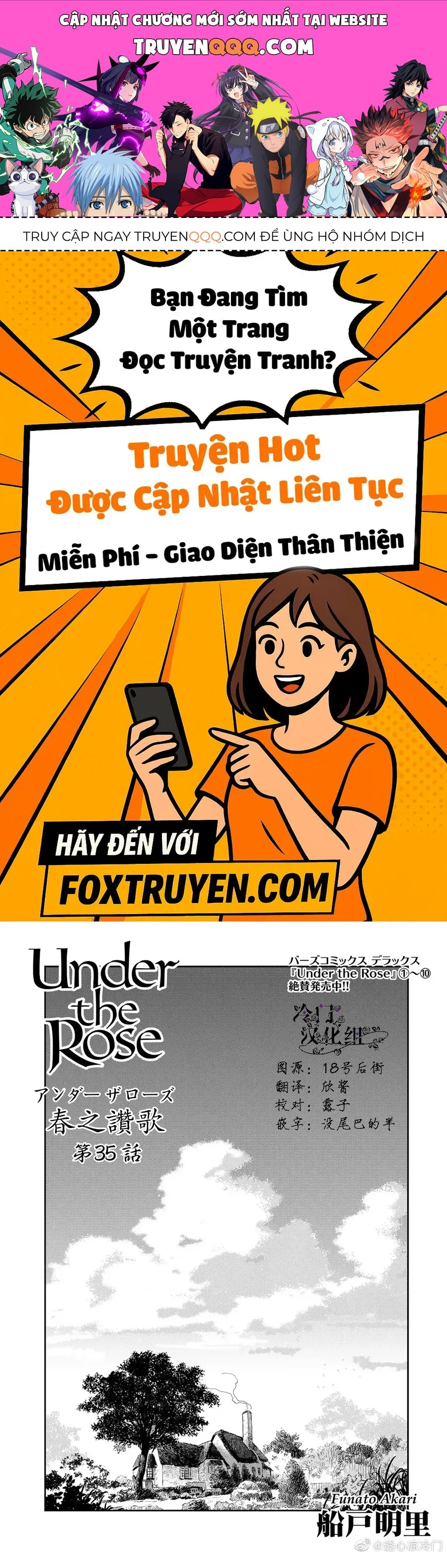 Under The Rose - Phần Truyện Mùa Xuân Chap 35 - Next Chap 36