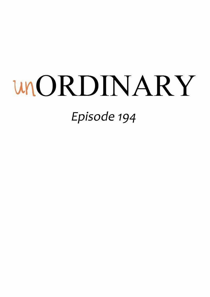 Unordinary Chap 194 - Next Chap 195