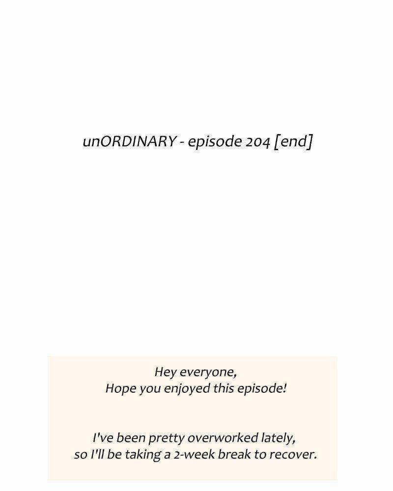 Unordinary Chap 204 - Next Chap 205