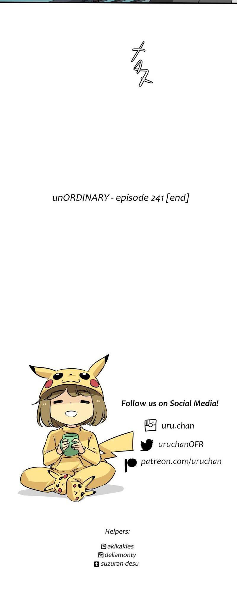 Unordinary Chap 241 - Next Chap 242