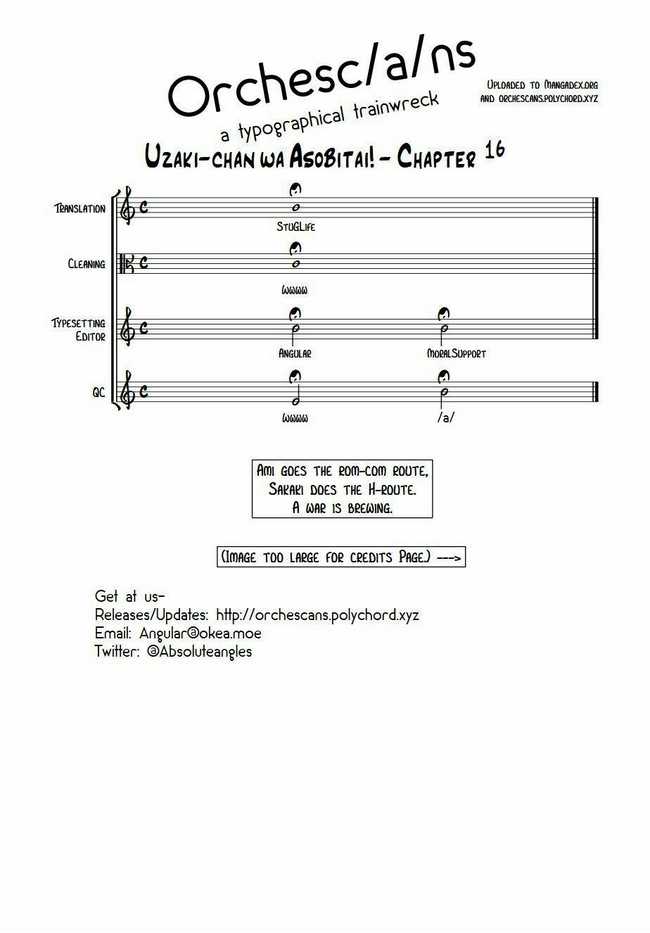 Uzaki-Chan Muốn Đi Chơi! Chap 16 - Next Chap 17