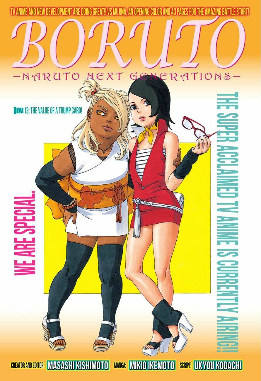 Uzumaki Boruto Chap 13.1 - Next Chap 14.1