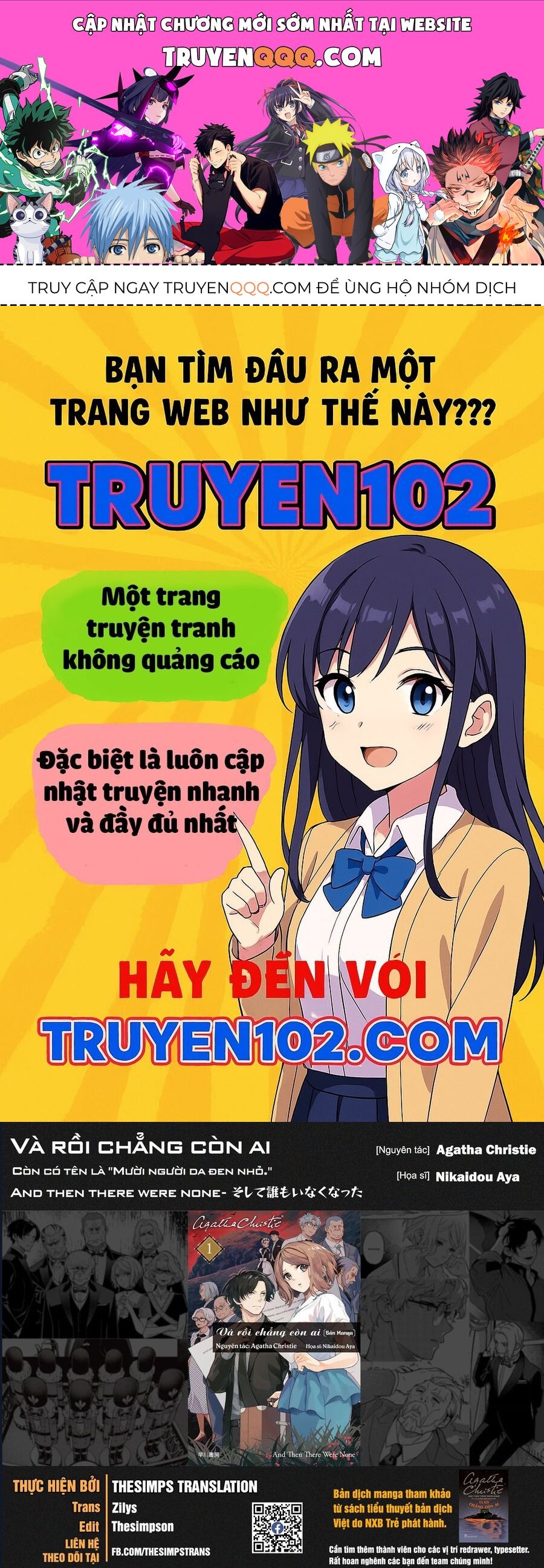 Và Rồi Chẳng Còn Ai Chap 4 - Next Chap 5