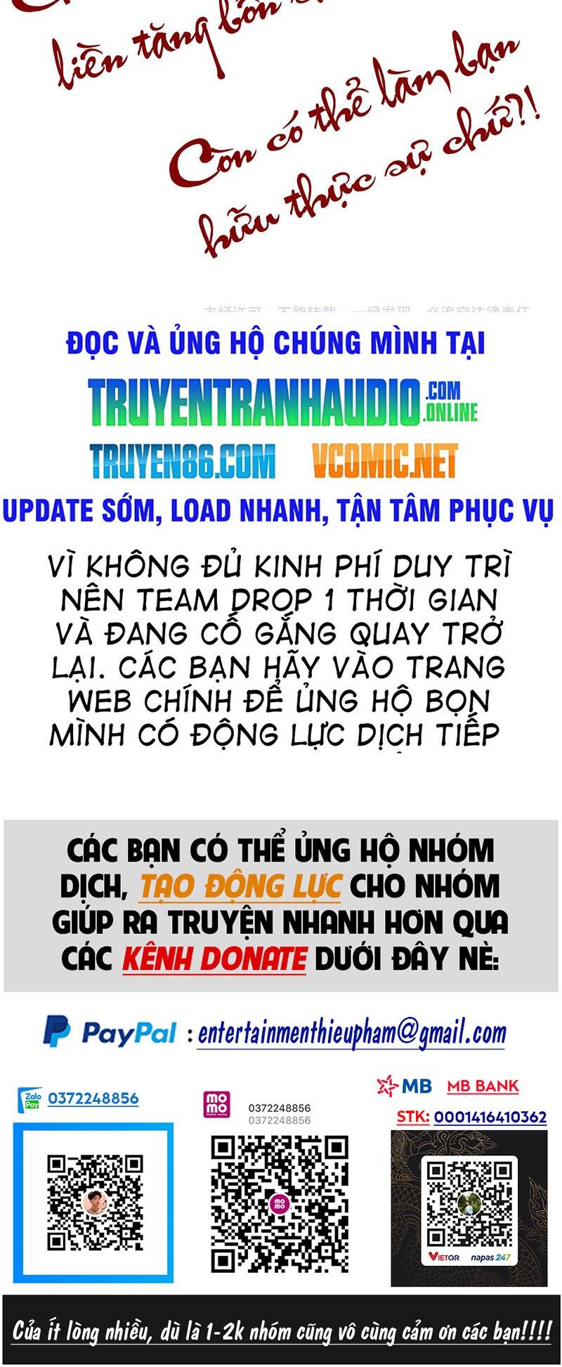 Vạn Cổ Chí Tôn Chap 145 - Next Chap 146