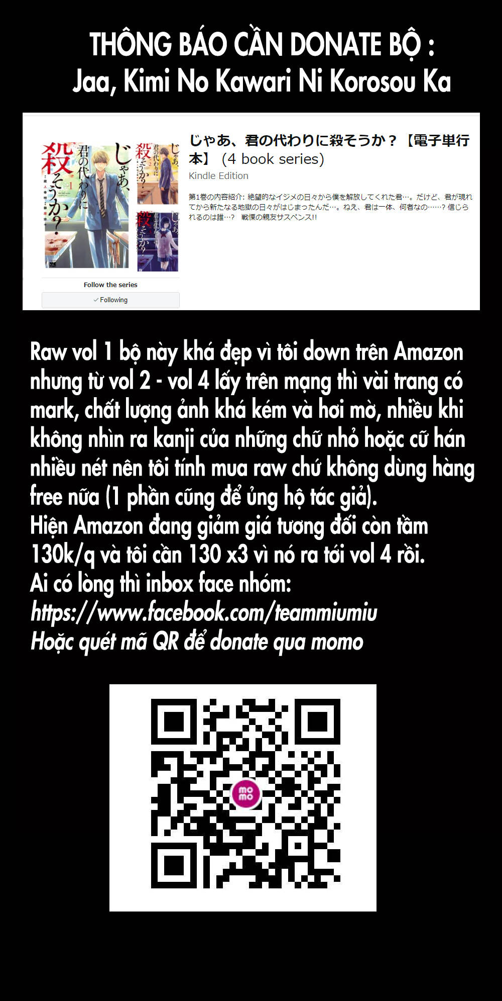 Vậy Để Tôi Giết Chúng Thay Cậu Nhé? Chap 6 - Next Chap 7