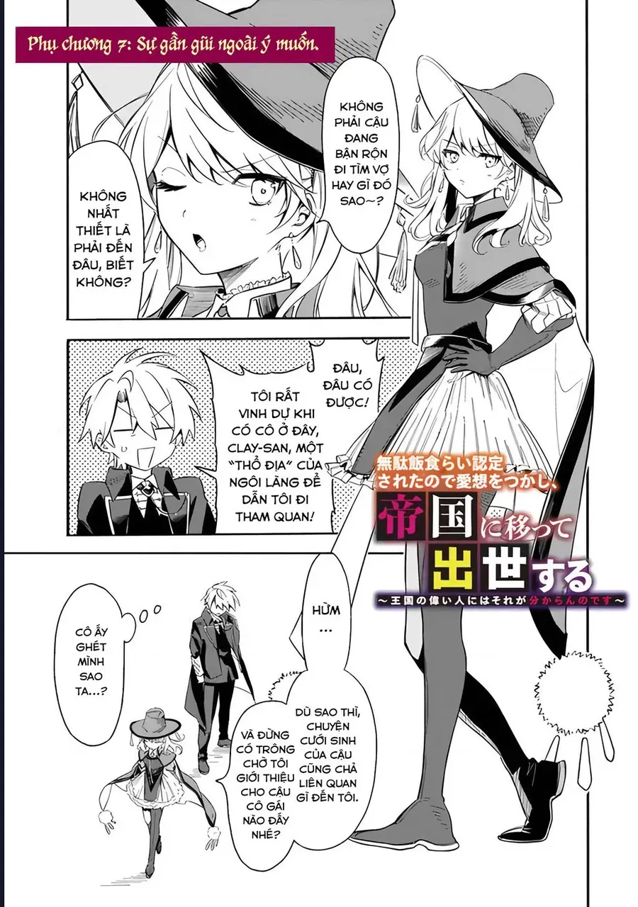 Vì Bị Coi Là Kẻ Ăn Bám, Tôi Quyết Định Chuyển Đến Đế Quốc Để Thăng Tiến Sự Nghiệp. Chap 43.5 - Next Chap 44.5