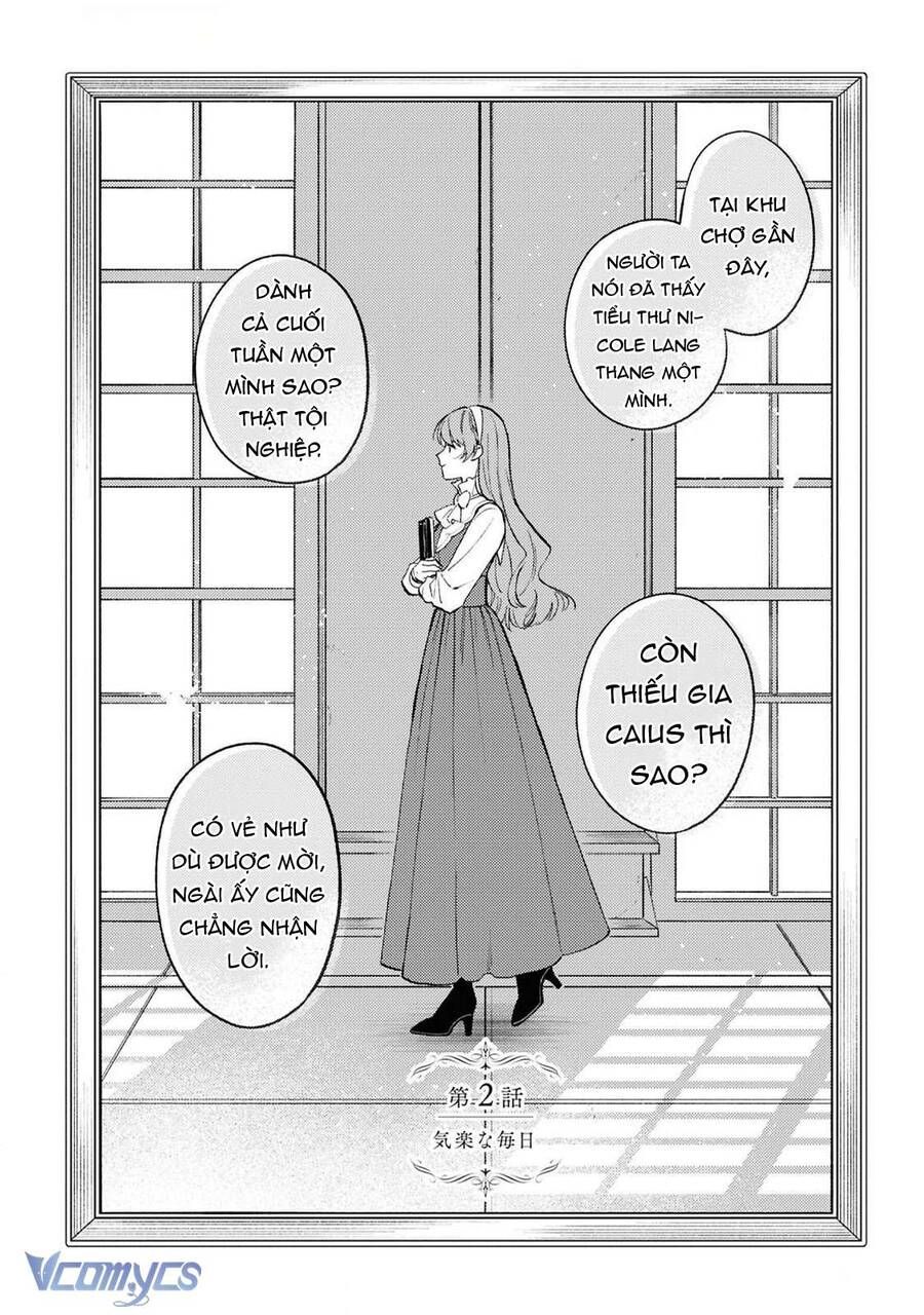 Vì Tôi Đã Quen Ở Một Mình, Thành Ra Tôi Bơ Đẹp Vị Hôn Phu Chap 2 - Next Chap 3