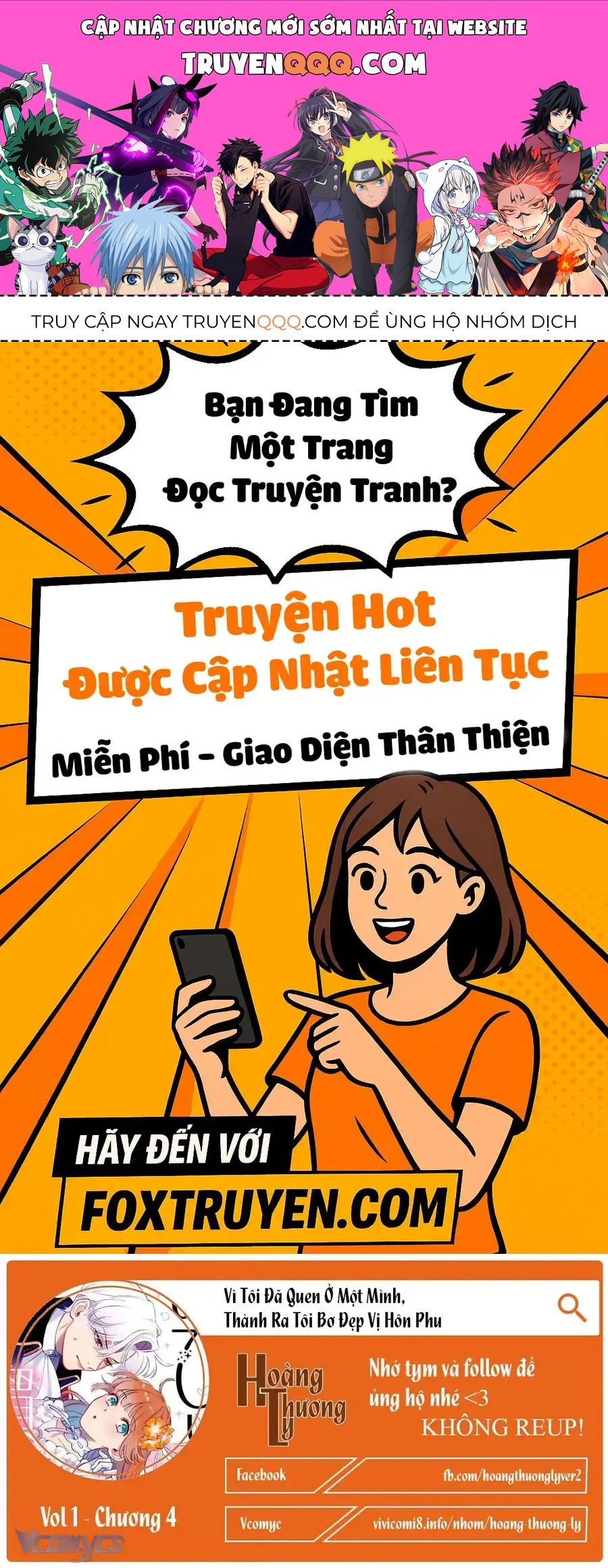 Vì Tôi Đã Quen Ở Một Mình, Thành Ra Tôi Bơ Đẹp Vị Hôn Phu Chap 4 - Next Chap 5